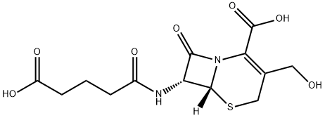 desacetyl glutaryl 7-aminocephalosporanic acid Struktur