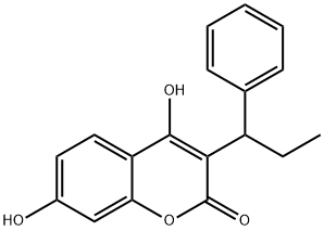 7-hydroxyphenprocoumon Struktur