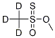 Methyl Methanethiosulfonate-d3 Struktur