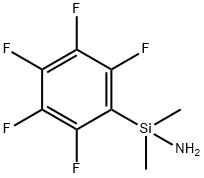 AMINODIMETHYLPENTAFLUOROPHENYLSILANE Struktur