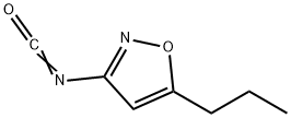 Isoxazole, 3-isocyanato-5-propyl- (9CI) Struktur