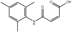 (Z)-4-Hydroxy-4-[(2,4,6-trimethylphenyl)imino]-2-butenoic acid Struktur