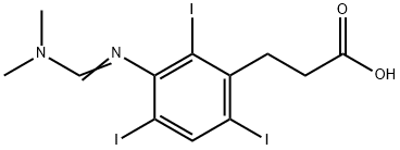 3-[[(Dimethylamino)methylen]amino]-3-(2,4,6-triiodphenyl)propionsure