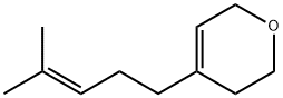 3,6-dihydro-4-(4-methyl-3-pentenyl)-2H-Pyran Struktur