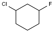 1-Chloro-3-fluorocyclohexane Struktur