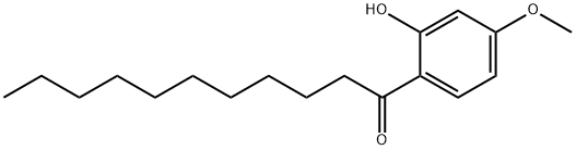 1-(2-hydroxy-4-methoxyphenyl-1-Undecanone  Struktur