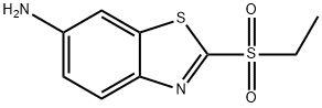 2-(ethylsulphonyl)benzothiazol-6-amine Struktur