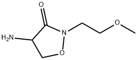 3-Isoxazolidinone, 4-amino-2-(2-methoxyethyl)- (9CI) Struktur