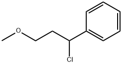 (1-Chloro-3-methoxypropyl)benzene Struktur