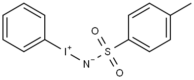 [N-(p-Toluenesulfonyl)imino]phenyliodinane Struktur