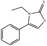 3-Ethyl-4-phenyl-1,3-thiazole-2(3H)-thione Struktur