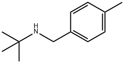 N-(tert-butyl)-N-(4-methylbenzyl)amine Struktur