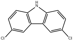 3,6-DICHLOROCARBAZOLE Struktur