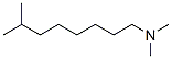 N,N-dimethylisononylamine Struktur