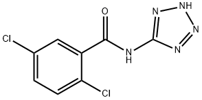 Benzamide, 2,5-dichloro-N-1H-tetrazol-5-yl- (9CI) Struktur