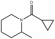 Piperidine, 1-(cyclopropylcarbonyl)-2-methyl- (9CI) Struktur