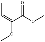 (E)-2-Methoxy-2-butenoic acid methyl ester Struktur