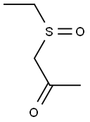 2-Propanone, 1-(ethylsulfinyl)-, (-)- (9CI) Struktur