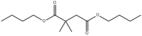 2,2-Dimethylbutanedioic acid dibutyl ester Struktur