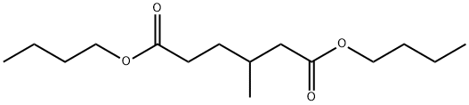 3-Methylhexanedioic acid dibutyl ester Struktur