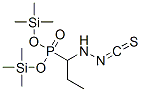 [1-(Isothiocyanatoamino)propyl]phosphonic acid bis(trimethylsilyl) ester Struktur