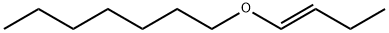 1-[(E)-1-Butenyloxy]heptane Struktur