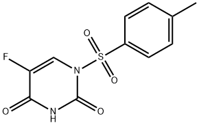 1-(4-Methylphenylsulfonyl)-5-fluorouracil Struktur