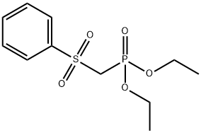 DIETHYL (PHENYLSULFONYL)METHANEPHOSPHONATE Structure