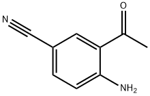 Benzonitrile, 3-acetyl-4-amino- (9CI) Struktur