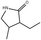 3-ETHYL-4-METHYL-PYRROLIDIN-2-ONE Struktur