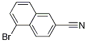 5-BroMonaphthalene-2-carbonitrile Struktur