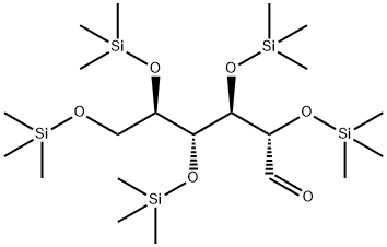 2-O,3-O,4-O,5-O,6-O-Pentakis(trimethylsilyl)-D-altrose Struktur