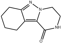 Pyrazino[1,2-b]indazol-1(2H)-one, 3,4,7,8,9,10-hexahydro- (9CI) Struktur