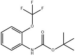 N-T-BUTOXYCARBONYL-2-(TRIFLUOROMETHOXY)ANILINE Struktur