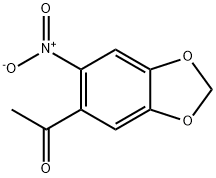 4,5-METHYLENEDIOXY-2-NITROACETOPHENONE Struktur