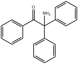 Ethanone,  2-amino-1,2,2-triphenyl- Struktur