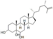 Ergost-25-ene-3,5,6-triol Struktur