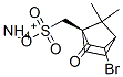 ammonium (1S-endo)-[3-bromo-7,7-dimethyl-2-oxobicyclo[2.2.1]hept-1-yl]methanesulphonate Struktur