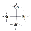 Tetrakis(trimethylstannyl)methane Struktur