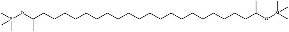 2,2,4,25,27,27-Hexamethyl-3,26-dioxa-2,27-disilaoctacosane Struktur