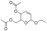 3-Acetoxy-6-ethoxy-3,6-dihydro-2H-pyran-2-methanol acetate Struktur