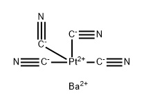 PLATINUM BARIUM CYANIDE Struktur