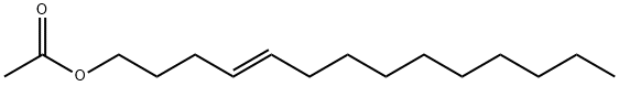 trans-4-Tetradecenylacetate Struktur