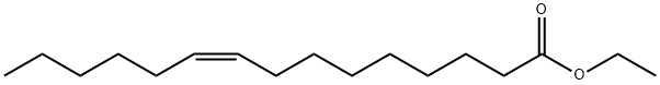 9-pentadecenoic acid, ethyl ester Struktur