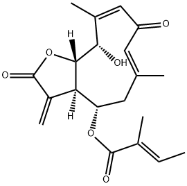 molephantinin Struktur