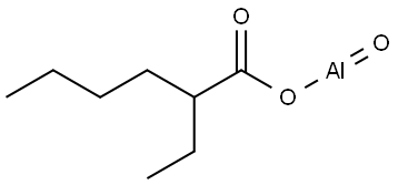 POLY(OXOALUMINUM 2-ETHYLHEXANOATE) Struktur