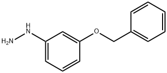 (3-BENZYLOXY-PHENYL)-HYDRAZINE Struktur