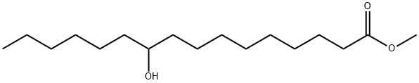 10-Hydroxyhexadecanoic acid methyl ester Struktur