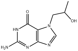 7-(2-HYDROXYPROPYL)GUANINE Struktur