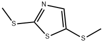 2,5-Bis(methylthio)thiazole Struktur